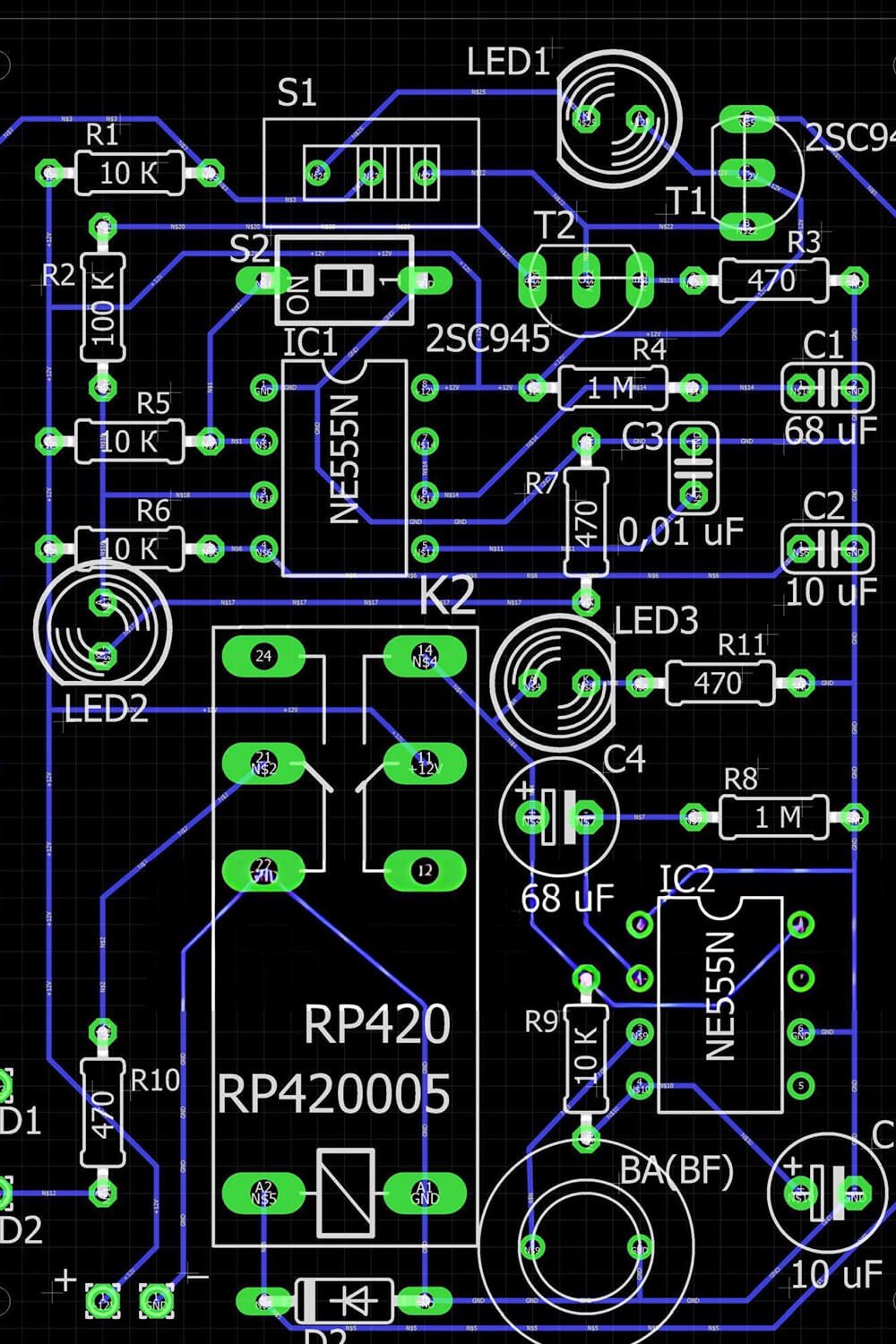 PCB Manufacturer Gerber files