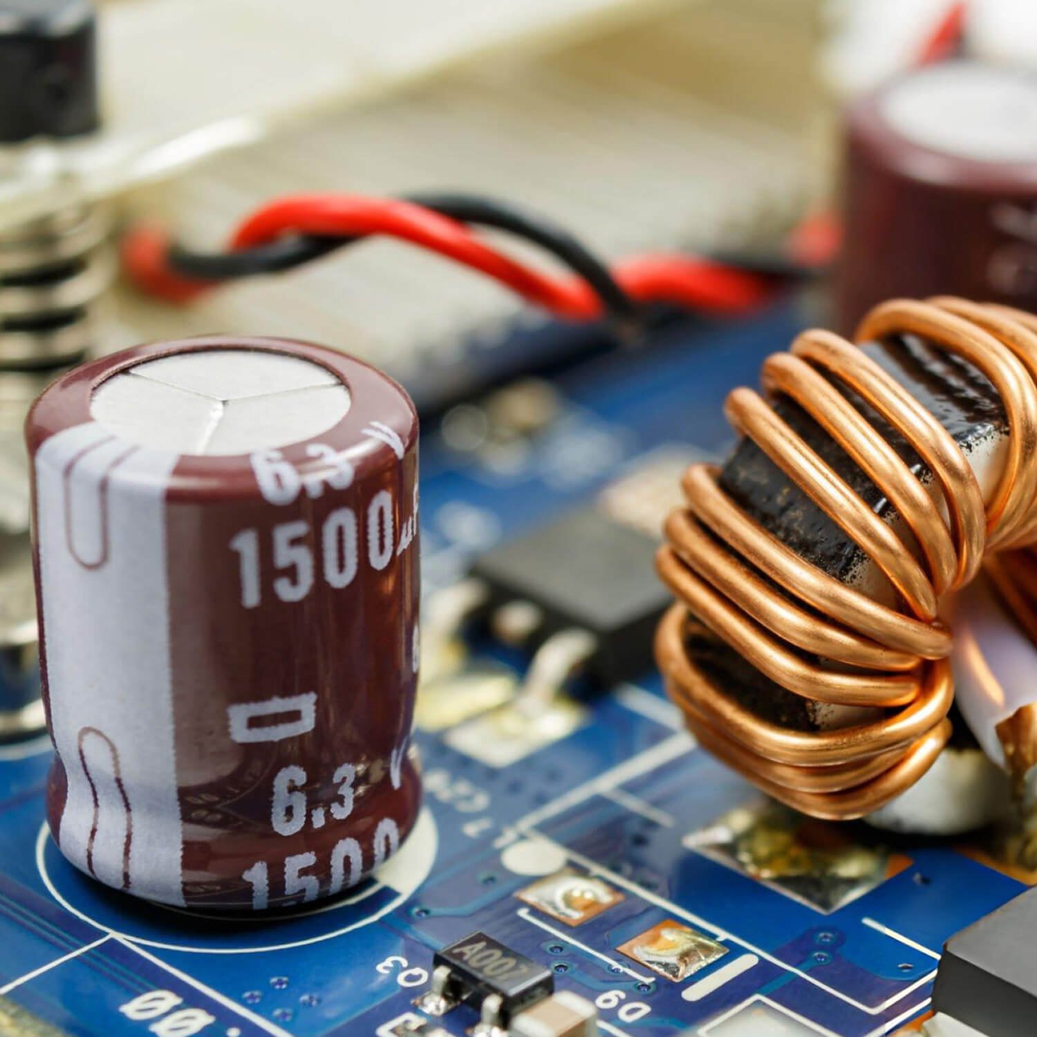 Inverter PCB Components