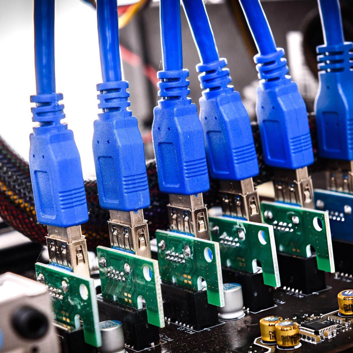 USB PCB Mounting Types