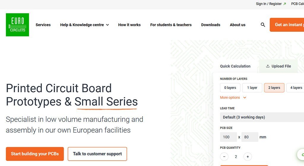 Best Prototype PCB Manufacturer Eurocircuits