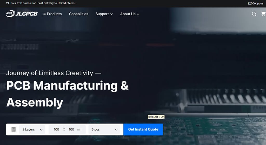 Best Prototype PCB Manufacturer JLCPCB