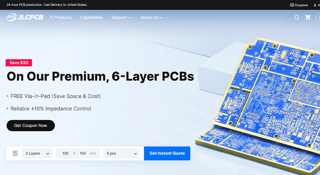 Ceramic PCB Manufacturer JLCPCB