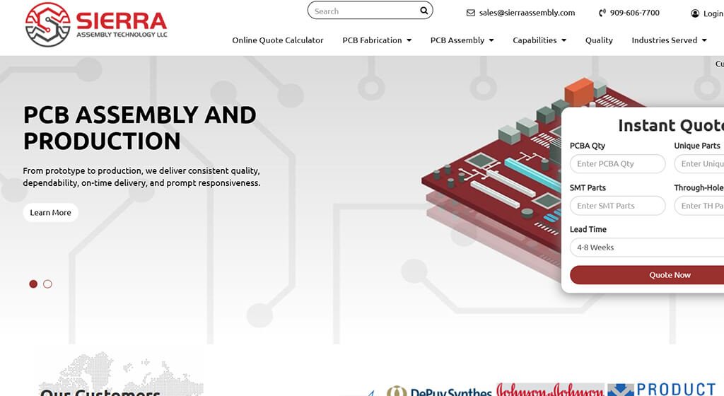 Ceramic PCB Manufacturer Sierra Assembly