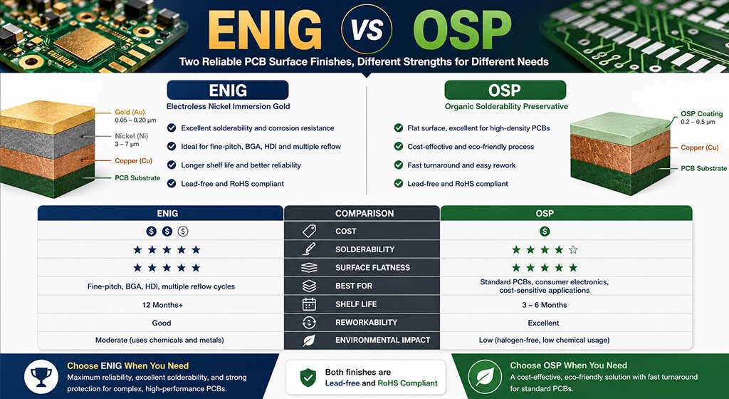 ENIG ENIG vs OSP