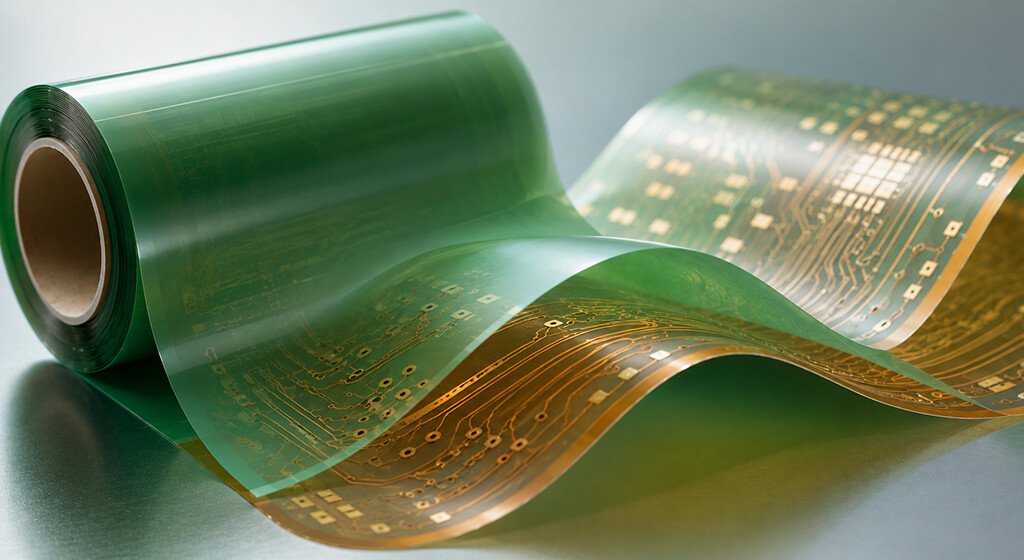 Flex PCB Materials Coverlay in flex pcb