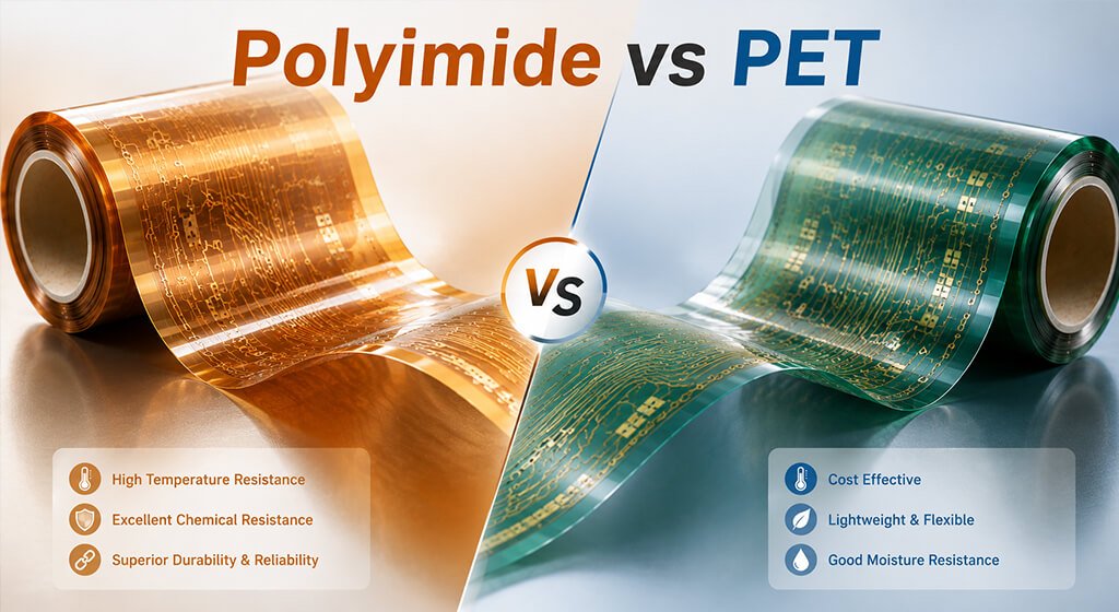 Flex PCB Materials Polyimide vs PET