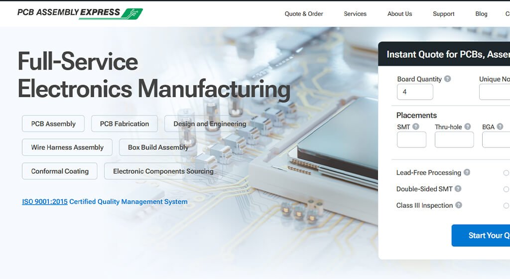 PCB Assembly Supplier PCB Assembly Express