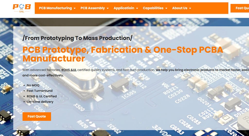 PCB Assembly Supplier PCBSAIL