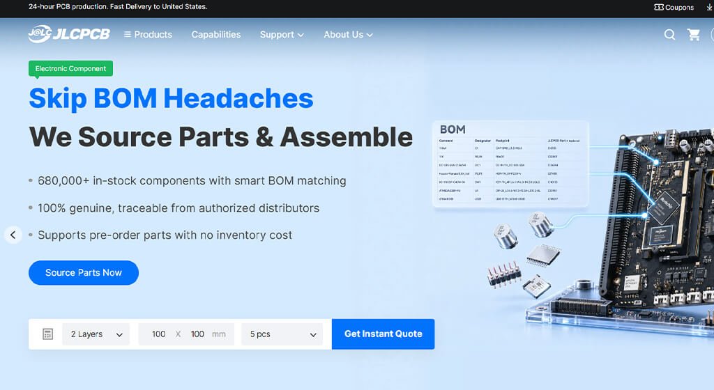 PCB Assembly Supplier jlcpcb