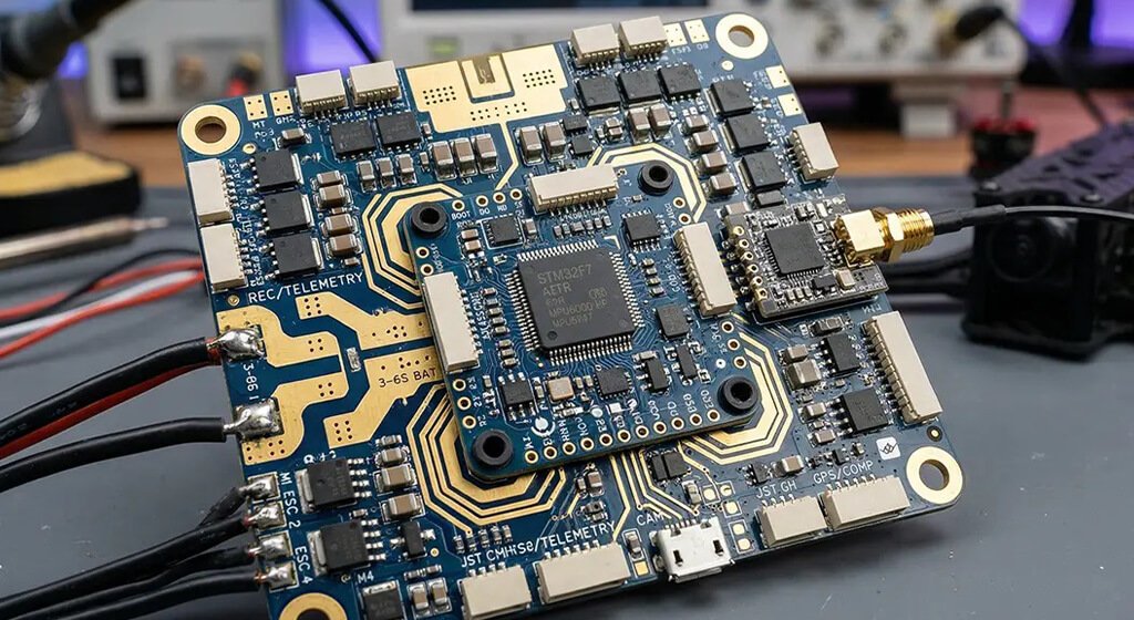 Reducing EMI in Flight Controller PCBs