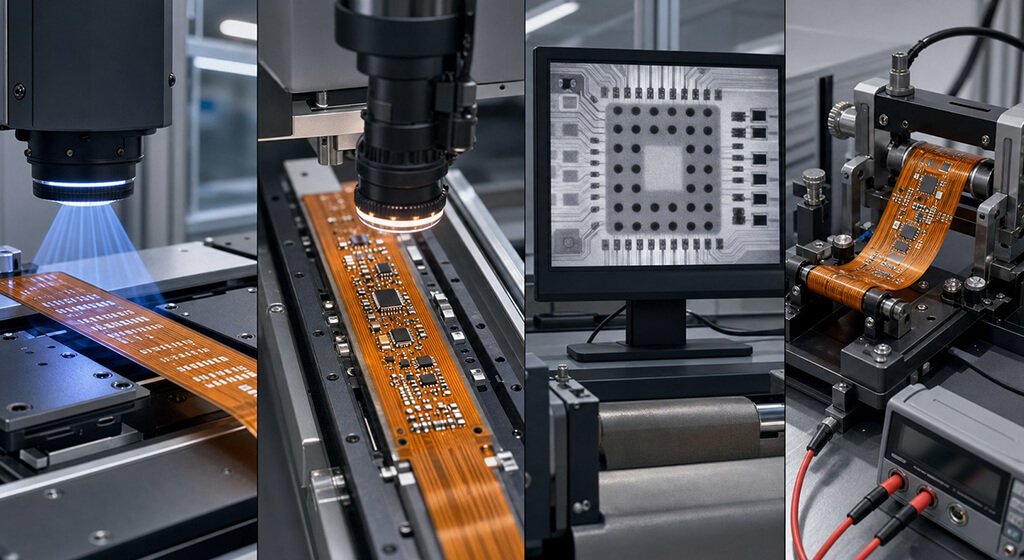 Flex PCB Assembly Troubleshooting flex pcb inspection methods