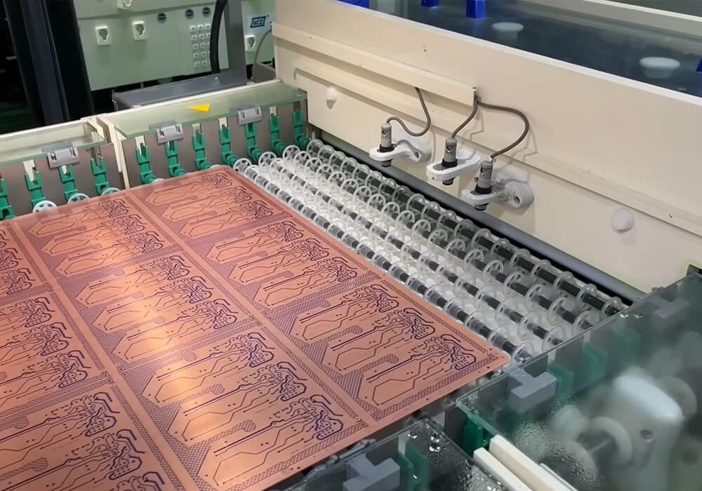 PCB Manufacturing 5.Inner Layer Etching