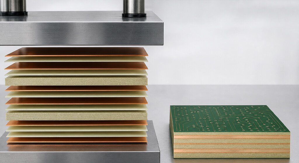 PCB Thickness pcb lamination process