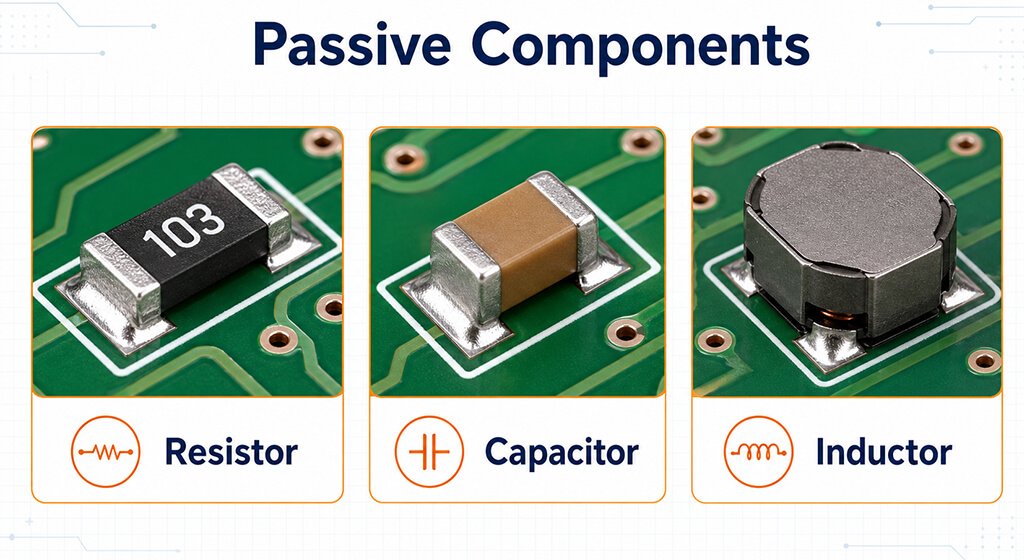 SMT Components Types, Packages, Selection, and PCB Assembly Considerations Passive Components