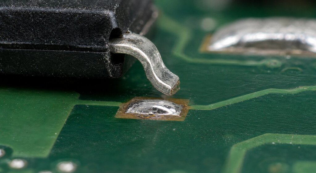 open solder joint