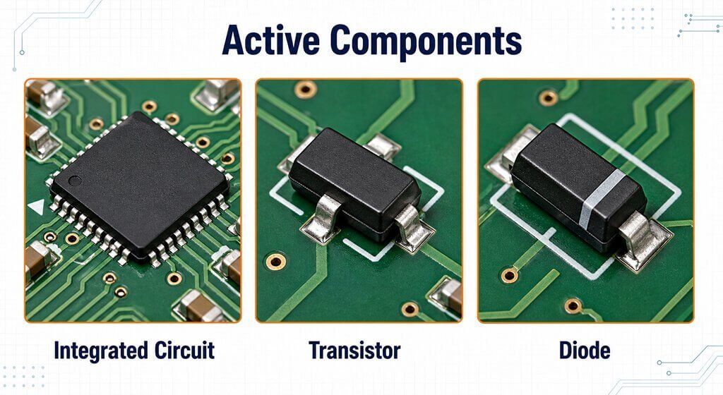 Surface Mount Device Active Components