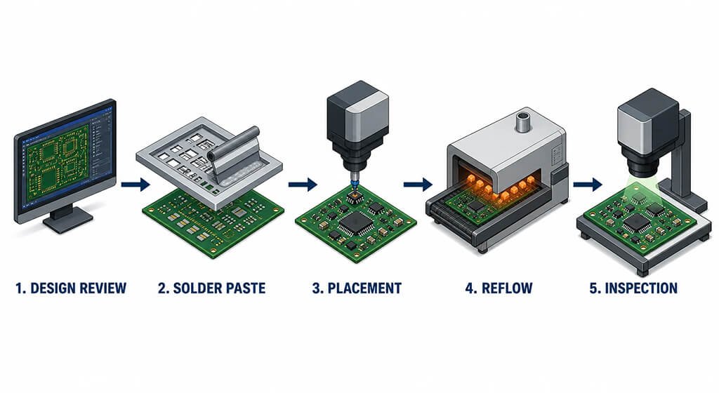 Surface Mount Device How Does the Surface Mount Technology Process Work