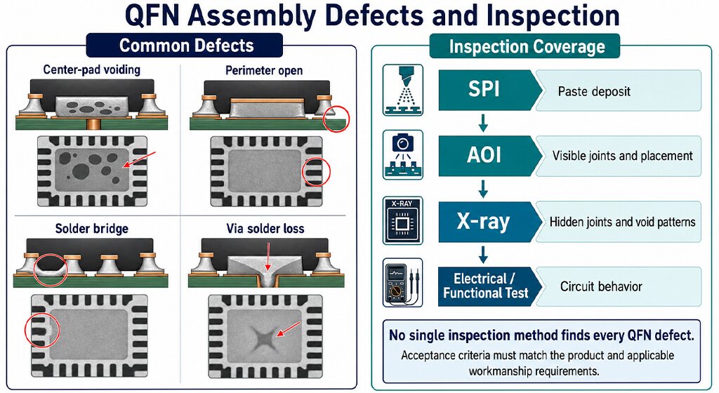 QFN Package qfn defects inspection