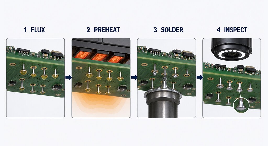 Selective Soldering DFM and Process Control selective soldering process