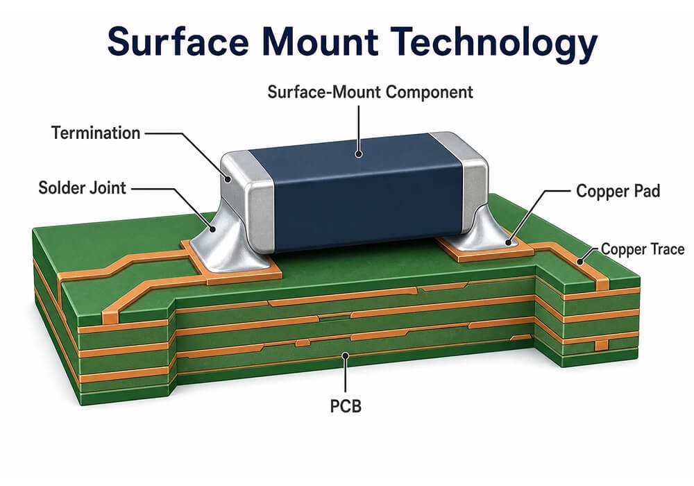 Through-Hole PCB Assembly 2 Through-Hole PCB Assembly Surface Mount Technology