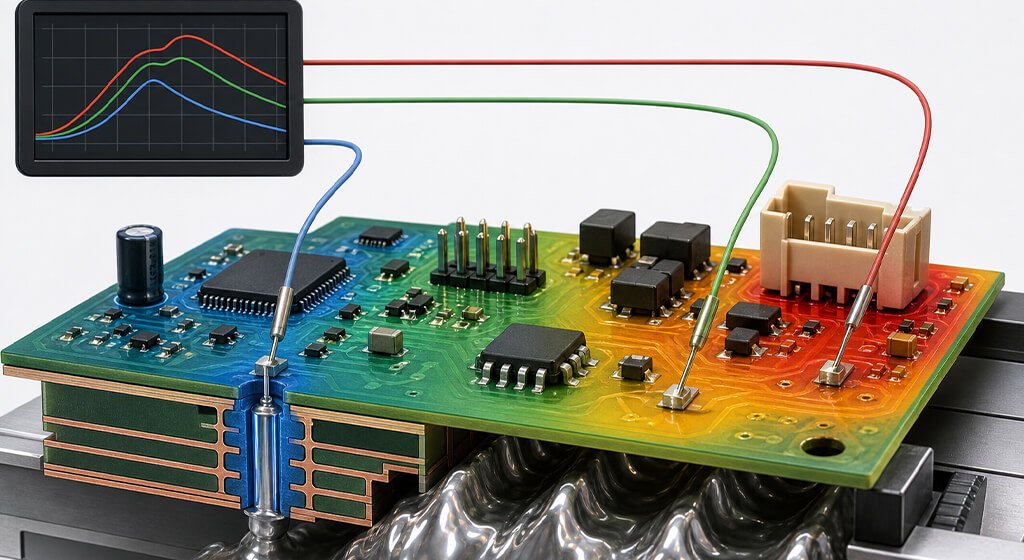 Wave Soldering wave soldering board thermal variation