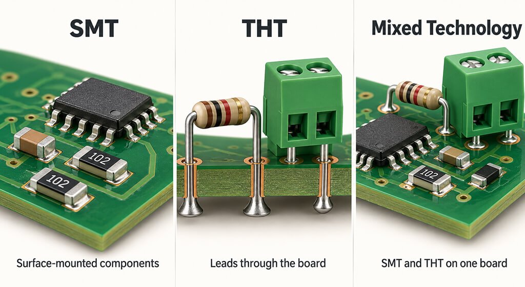 Circuit Card Assembly (CCA)A Comprehensive Guide for Engineers SMT, Through-Hole, and Mixed-Technology Assembly