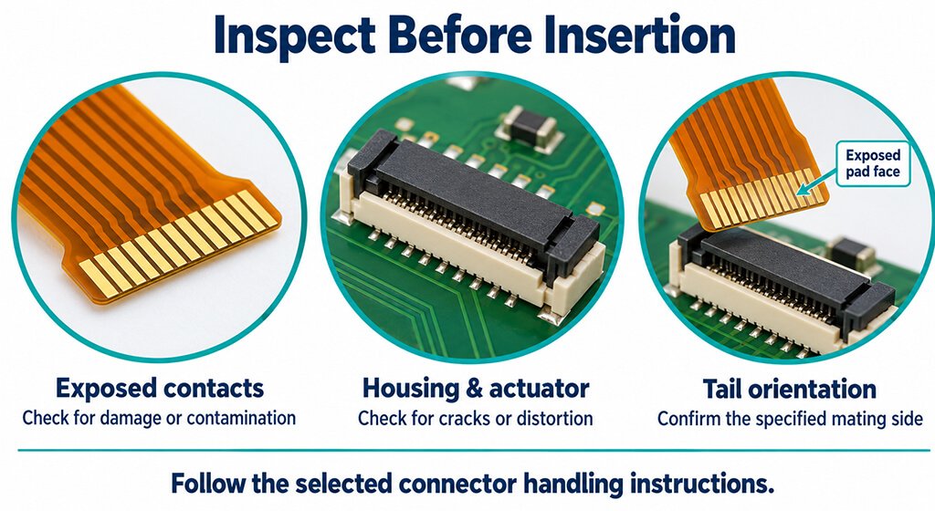 Insert and Lock the Flex Tail Correctly