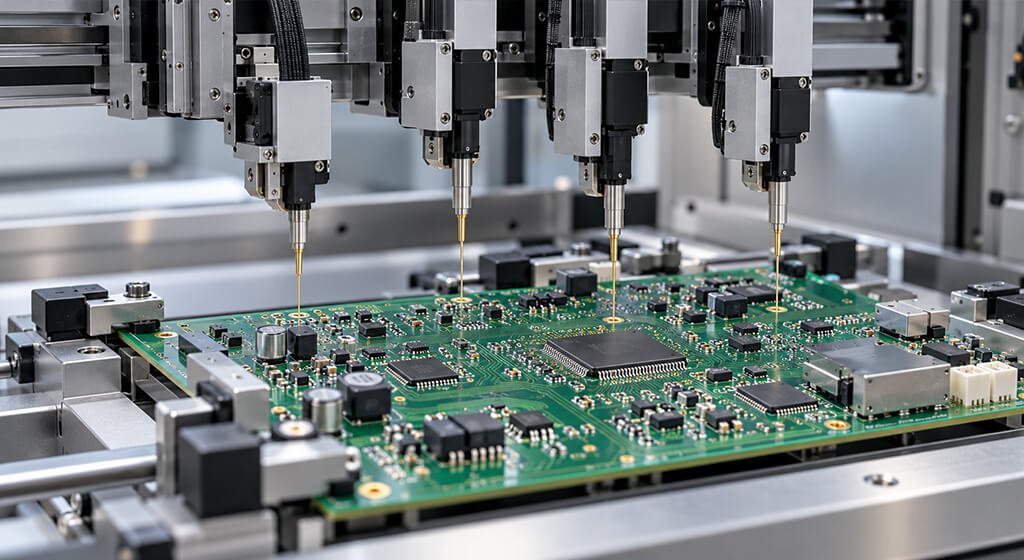 SMT Testing in PCB Assembly Methods, Stages, and Test Planning Flying Probe Testing